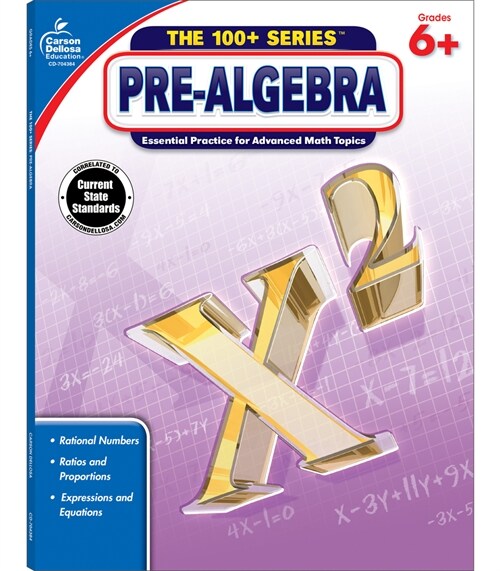 Pre-Algebra, Grades 6 - 8: Volume 15 (Paperback)