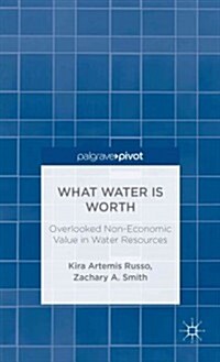 What Water Is Worth: Overlooked Non-Economic Value in Water Resources (Hardcover)