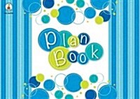 Bubbly Blues Plan Book (Spiral)