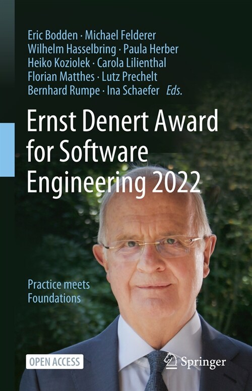 Ernst Denert Award for Software Engineering 2022: Practice Meets Foundations (Hardcover, 2024)