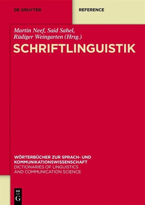 Schriftlinguistik (Hardcover)