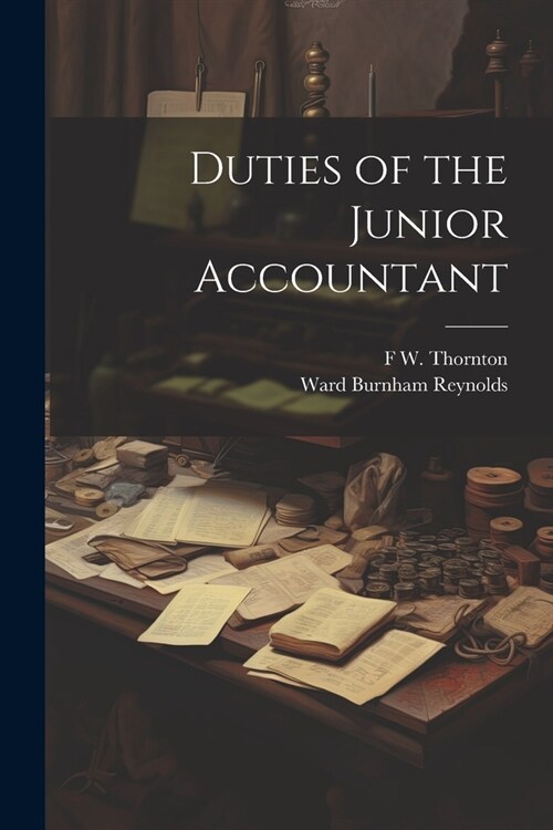 Duties of the Junior Accountant (Paperback)