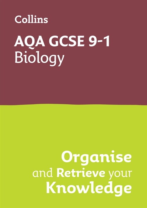 AQA GCSE 9-1 Biology Organise and Retrieve Your Knowledge (Paperback)