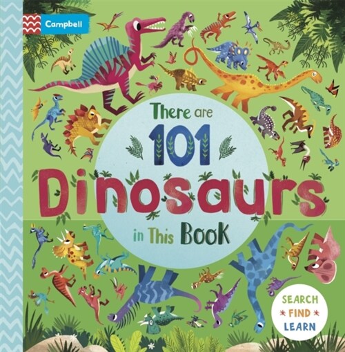 There are 101 Dinosaurs in This Book (Board Book)