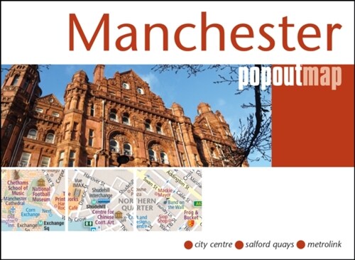 Manchester PopOut Map : Pocket size, pop-up map of Manchester city centre (Sheet Map, folded)