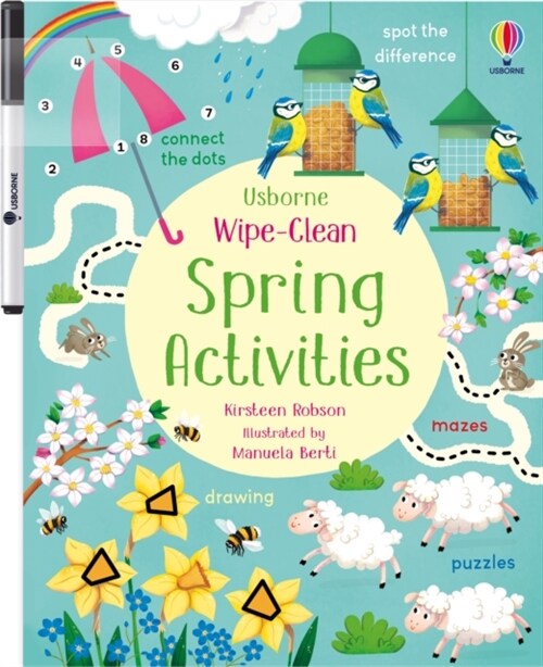Wipe-Clean Spring Activities (Paperback)