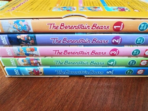 [중고] The Berenstain Bears(dvd 5장)