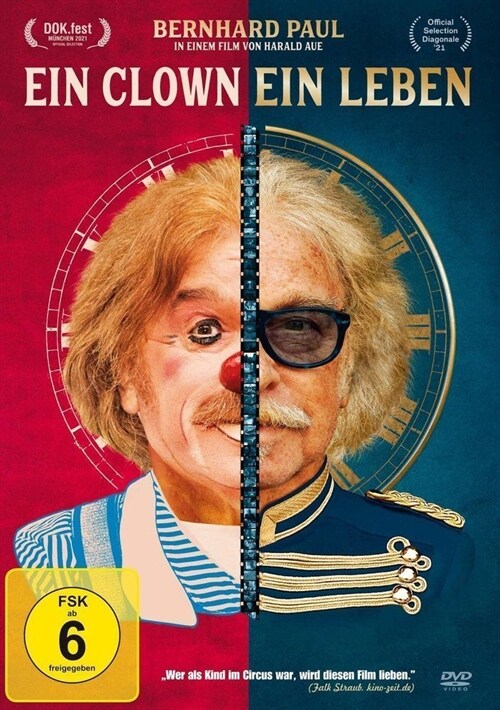 Ein Clown, Ein Leben - Bernhard Paul - Ein Mensch, zwei Gesichter, 1 DVD (DVD Video)