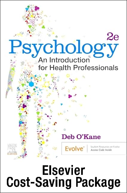 Psychology: An Introduction for Health Professionals 2e (Multiple-item retail product, 2nd)