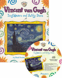 Vincent Van Gogh : Sunflowers and Swirly Stars (Paperback + CD)