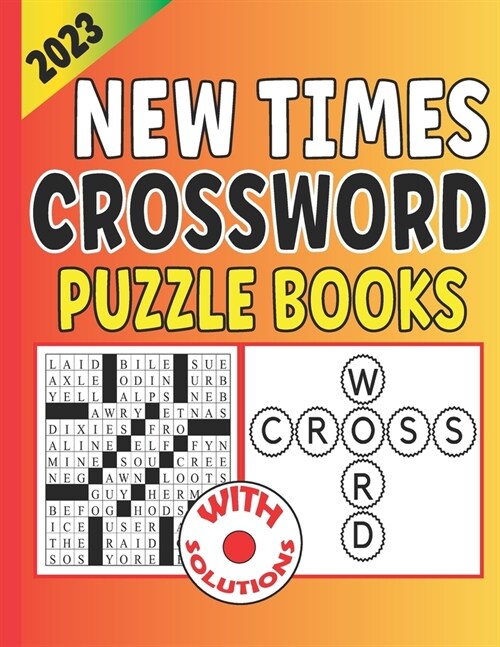 2023 New Times Crossword Puzzle Books: Penny press medium crossword puzzles book for senior & adults (Paperback)