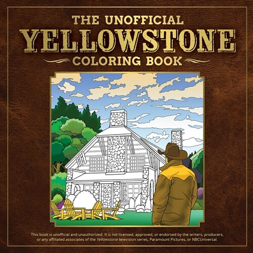 The Unofficial Yellowstone Coloring Book (Paperback)