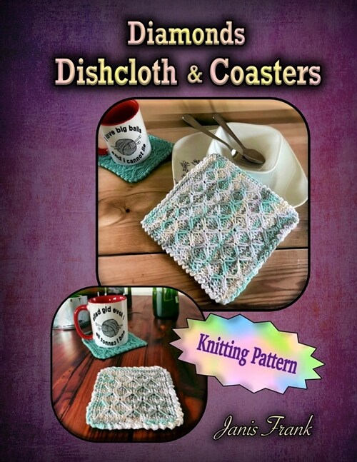 Diamonds Dishcloth & Coasters (Paperback)
