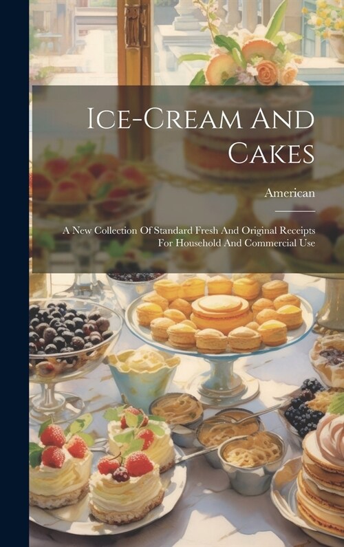 Ice-cream And Cakes: A New Collection Of Standard Fresh And Original Receipts For Household And Commercial Use (Hardcover)
