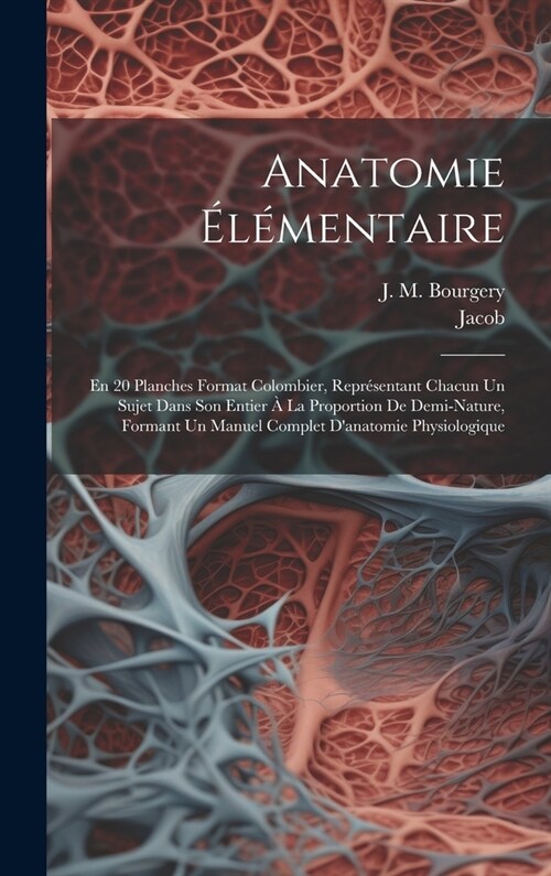 Anatomie ??entaire: En 20 Planches Format Colombier, Repr?entant Chacun Un Sujet Dans Son Entier ?La Proportion De Demi-nature, Formant (Hardcover)