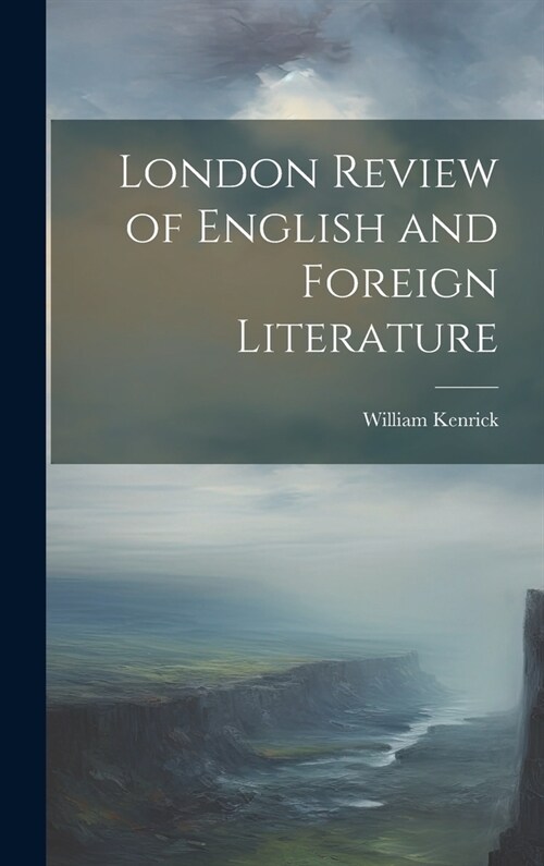 London Review of English and Foreign Literature (Hardcover)