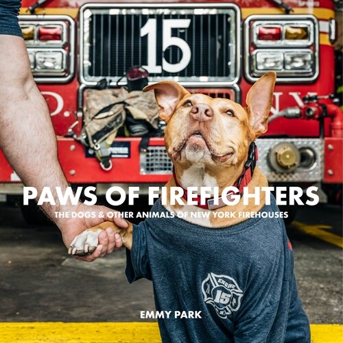 Paws of Firefighters: The Dogs & Other Animals of New York Firehouses (Hardcover)