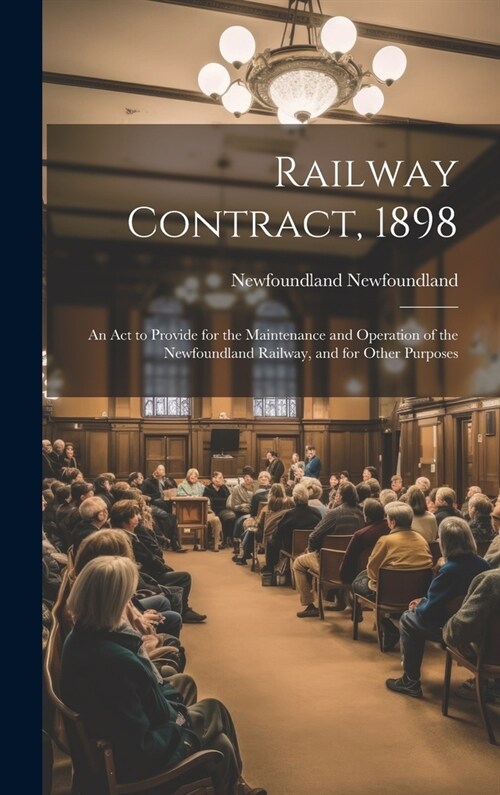 Railway Contract, 1898: An Act to Provide for the Maintenance and Operation of the Newfoundland Railway, and for Other Purposes (Hardcover)