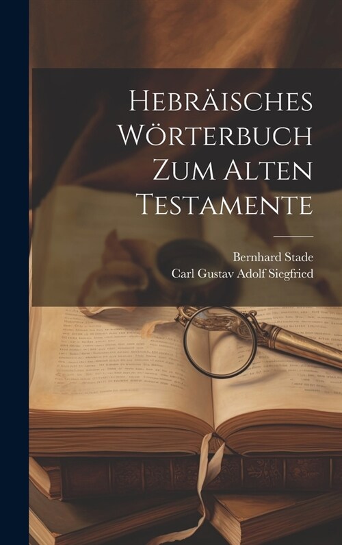 Hebr?sches W?terbuch zum alten Testamente (Hardcover)