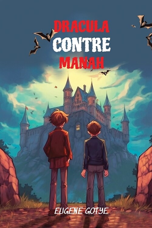 Dracula Contre Manah: Level A2 with Parallel French-English Translation (Paperback)