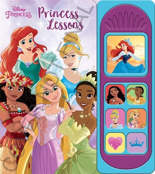 Disney Princess: Princess Lessons Sound Book (Board Books)