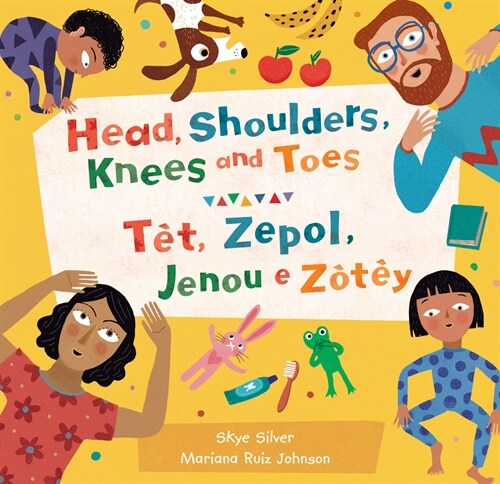 Head, Shoulders, Knees and Toes (Bilingual Haitian Creole & English) (Paperback, Bilingual)