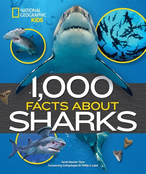 1,000 Facts About Sharks (Hardcover)