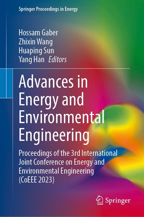 Advances in Energy and Environmental Engineering (Hardcover, 2024)