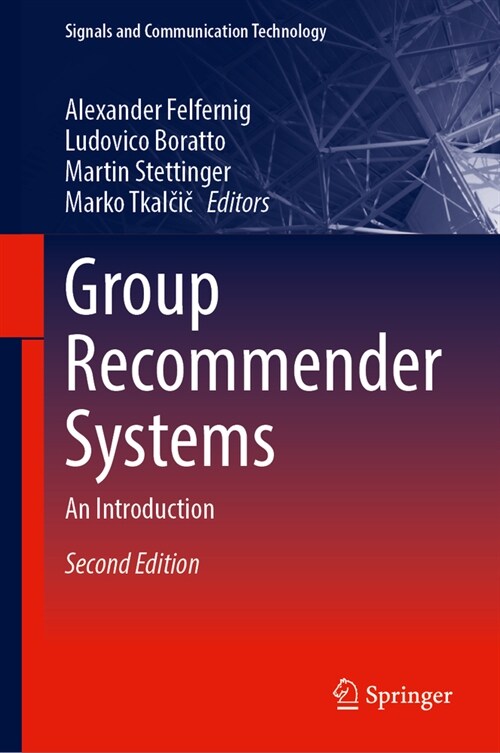 Group Recommender Systems: An Introduction (Hardcover, 2, 2024)