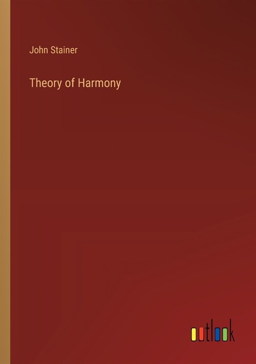 Theory of Harmony (Paperback)