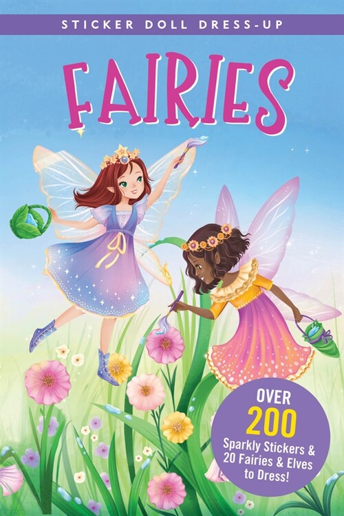 Fairies Sticker Doll Dress-Up Book (Paperback)
