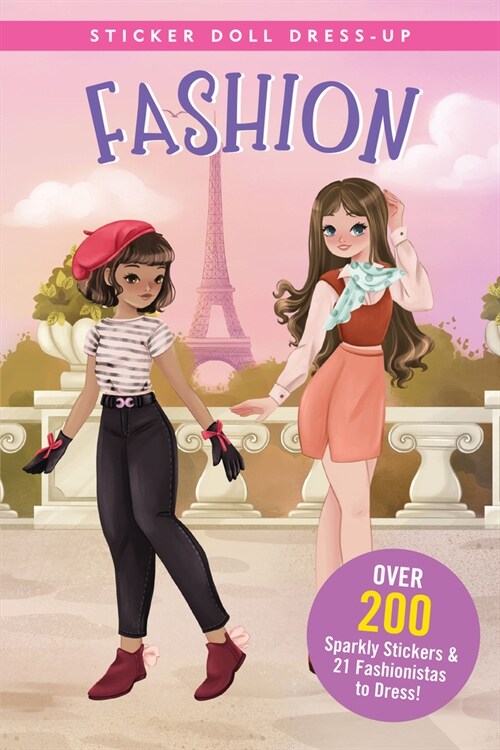 Fashion Sticker Doll Dress-Up Book (Paperback)