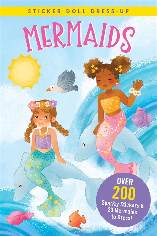 Mermaids Sticker Doll Dress-Up Book (Paperback)