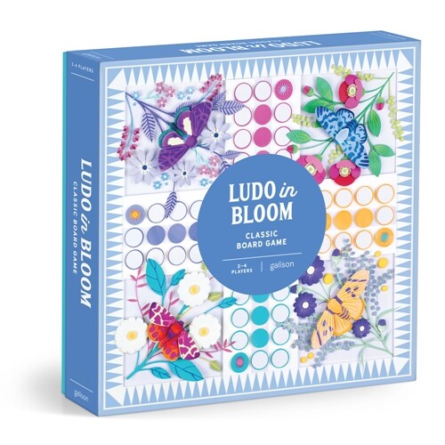 Ludo In Bloom Classic Board Game Set (Game)