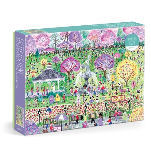 Michael Storrings Easter Egg Hunt 1000 Piece Puzzle (Jigsaw)