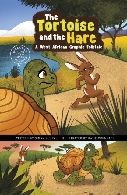 The Tortoise and the Hare : A West African Graphic Folktale (Paperback)