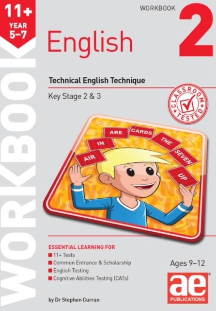 11+ English Year 5-7 Workbook 2 (Paperback)