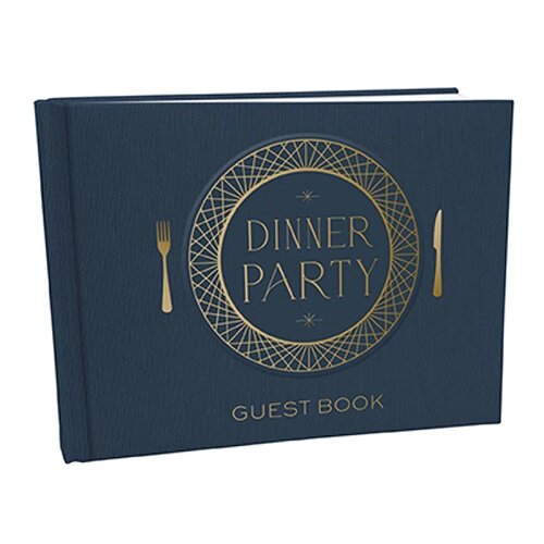 Dinner Party Guest Book (Hardcover)
