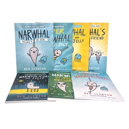 Narwhal and Jelly 7 Books Set (Paperback 7권, 영국판)