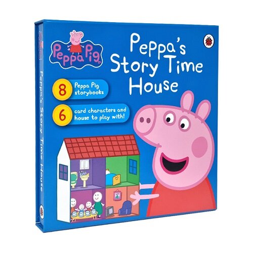 Peppas Storytime House 8 Books Set (Board Book 8권, 영국판)