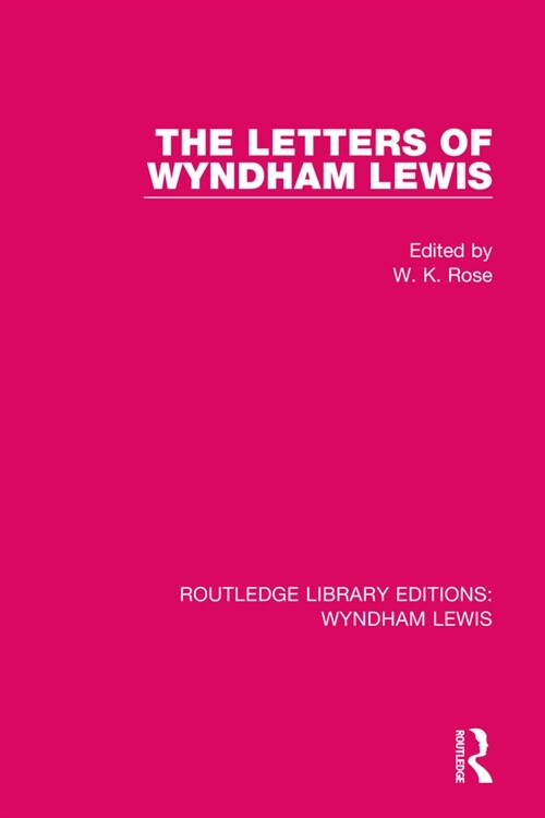 The Letters of Wyndham Lewis (Paperback, 1)