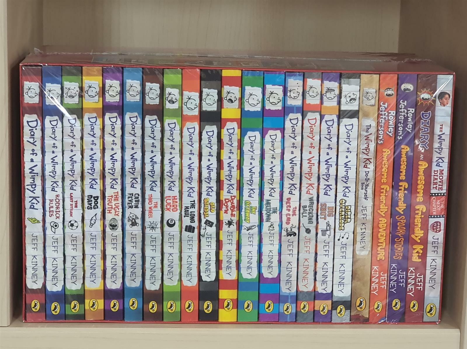 [중고] Diary of a Wimpy Kid 17종 세트 : Book 1-16 & DIY Book (Paperback 16권, 영국판)