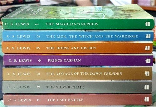 [중고] The Chronicles of Narnia Rack Paperback 7-Book Box Set: 7 Books in 1 Box Set (Boxed Set)