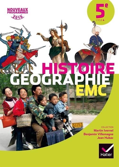  Histoire-Geographie EMC 5e ed. 2016 - Manuel de leleve