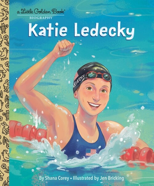 Katie Ledecky: A Little Golden Book Biography (Hardcover)