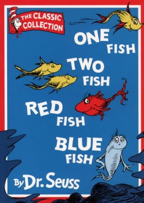  (seuss).one fish, two fish, red fish, blue fish.(harper)
