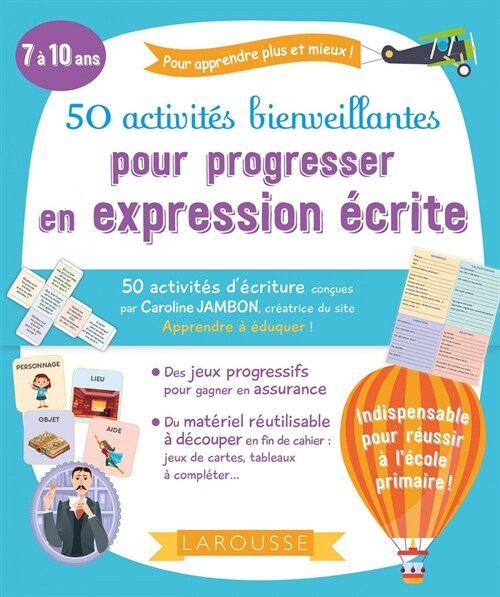  50 ACTIVITES BIENVEILLANTES POUR PROGRESSER EN EXPRESSION ECRITE