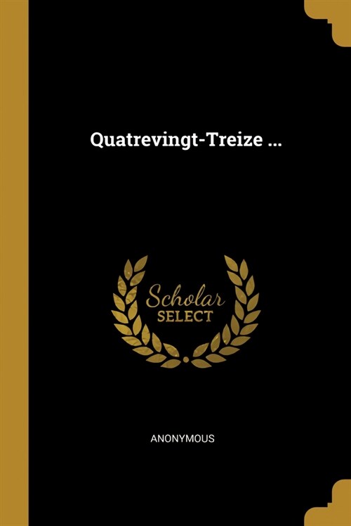  Quatrevingt-Treize ...