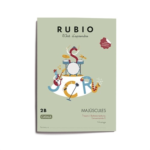  Majuscules RUBIO 2B (catala)