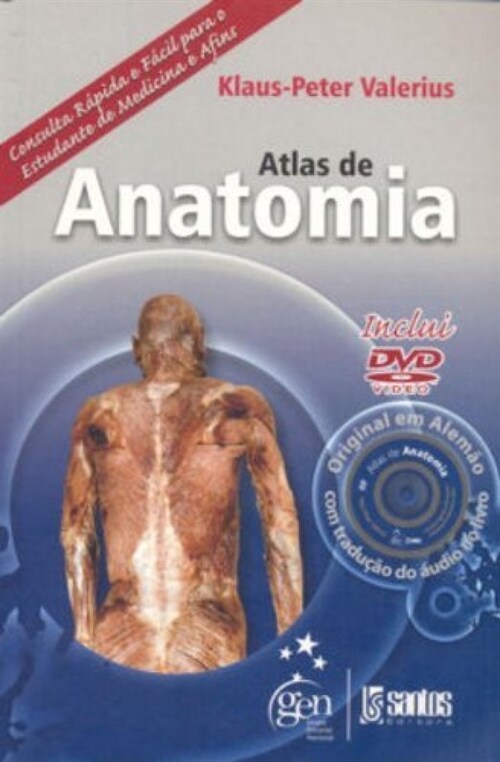  Atlas de Anatomia - C/DVD - 1ª/2009